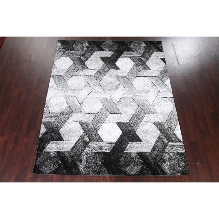 Corrigan Studio® Transitional Trellis Oriental Area Rug 7X10 Wayfair